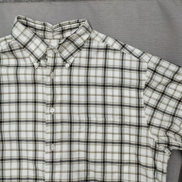 Turnbury Mens Large 33 100% Cotton Button Up Classic Core Norm Core Business - Picture 7 of 13